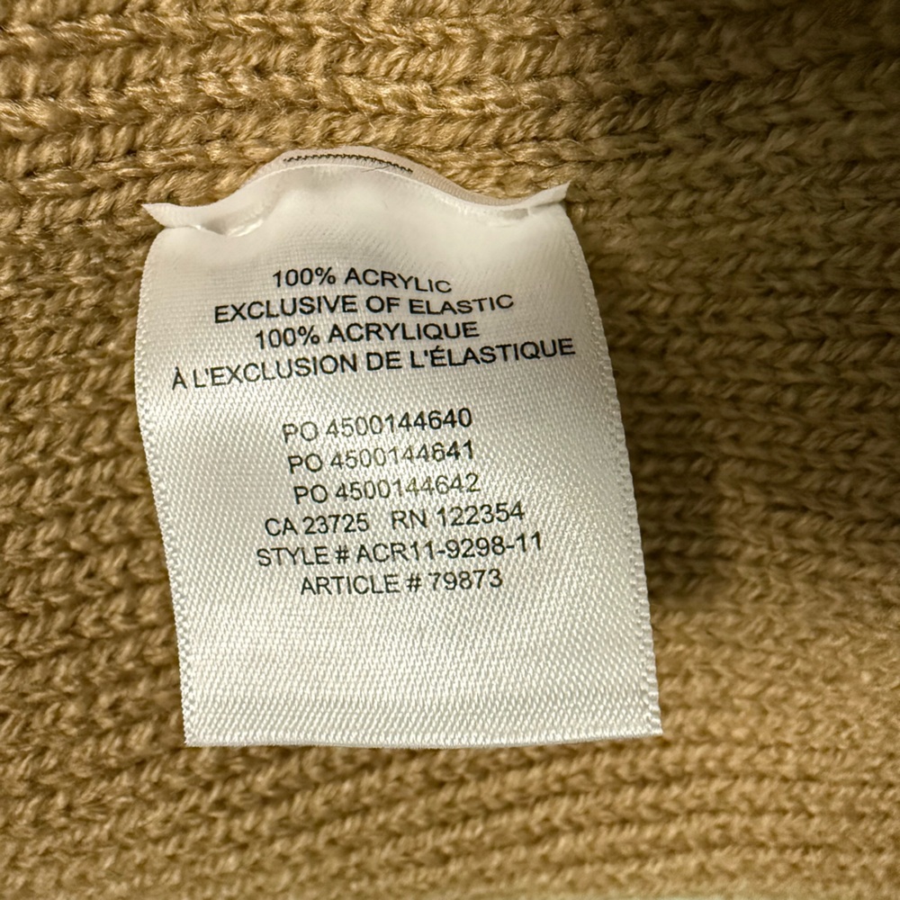 Main Character Camel Knit Beanie - Picture 4 of 4